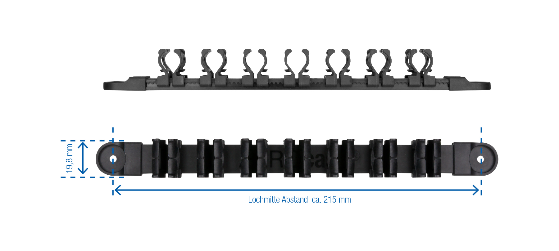 EASY Click - Ampullenleisten Set für 2 x 4 Ampullarium