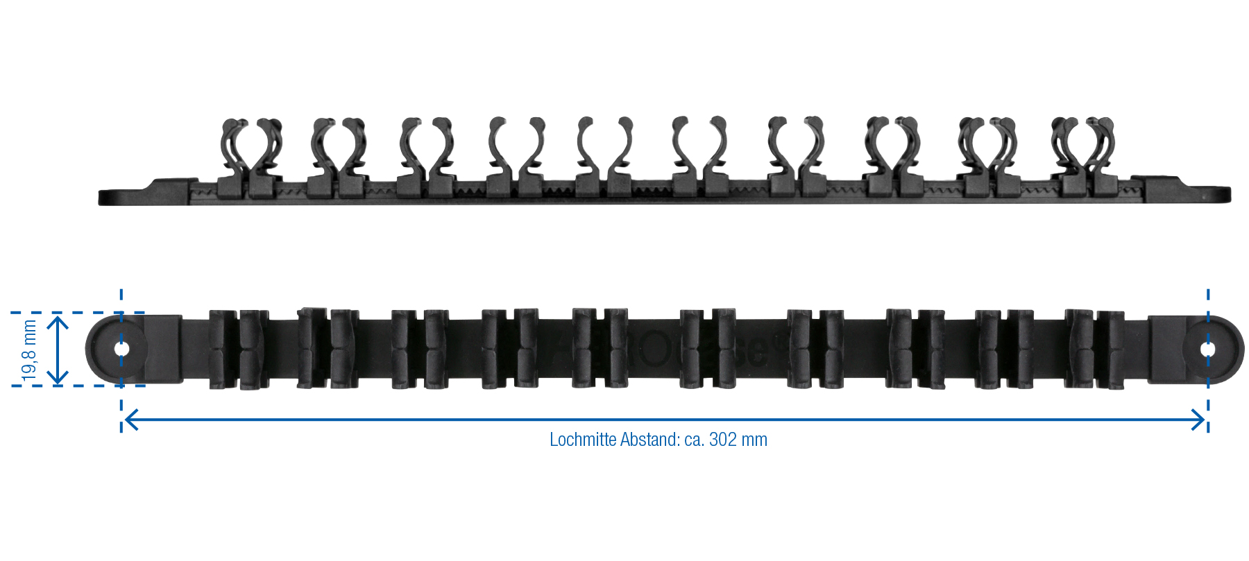 EASY Click - Ampullenleisten-Set, für 4 x 4 Ampullarium