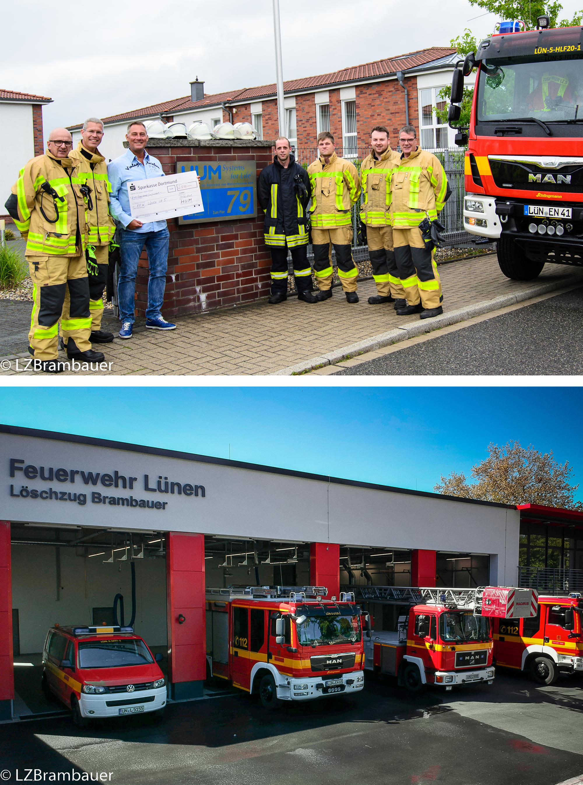 Loschzug Brambauer Der Freiwilligen Feuerwehr Lunen